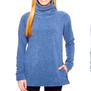 💙Nike funnel neck fleece with side zip